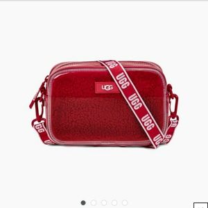 No tags used once UGG Women's Janey II Clear  - Samba Red